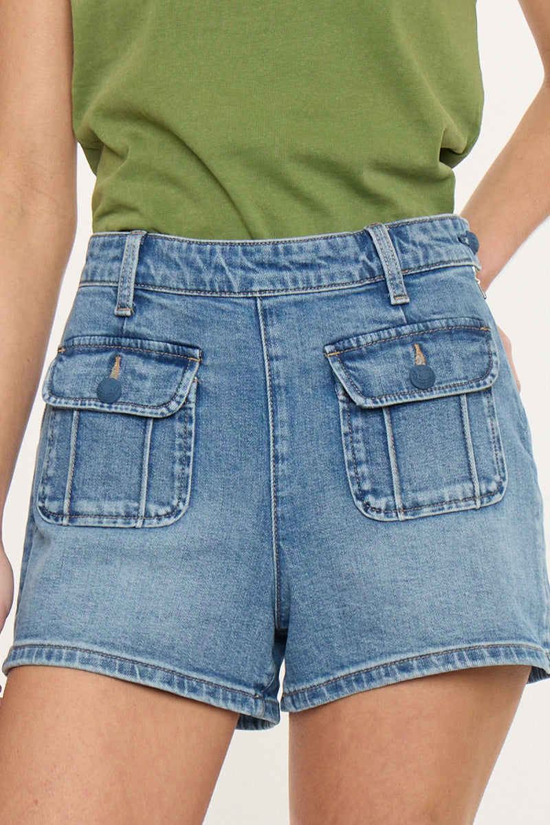 Sharon High Rise Shorts - Official Kancan USA