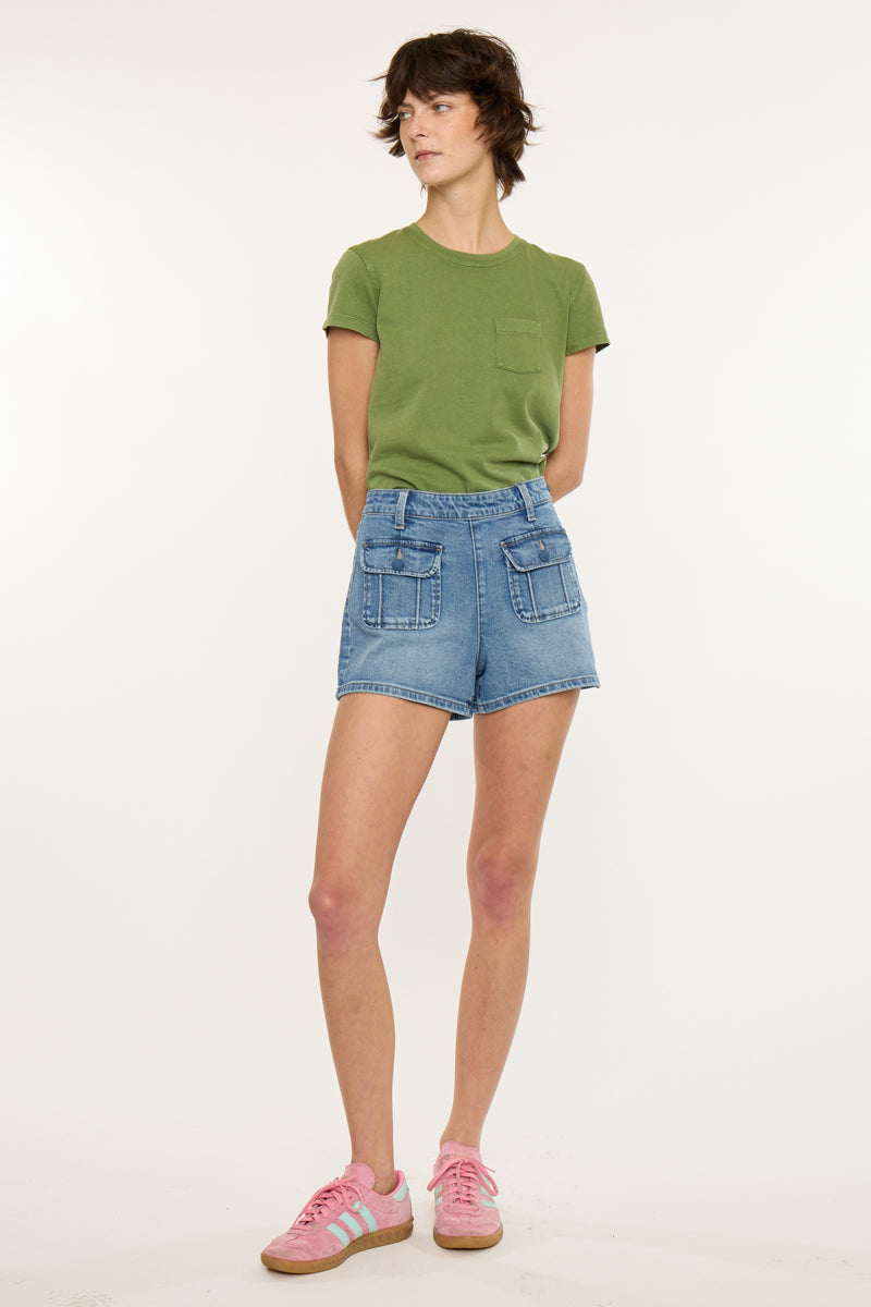 Sharon High Rise Shorts - Official Kancan USA