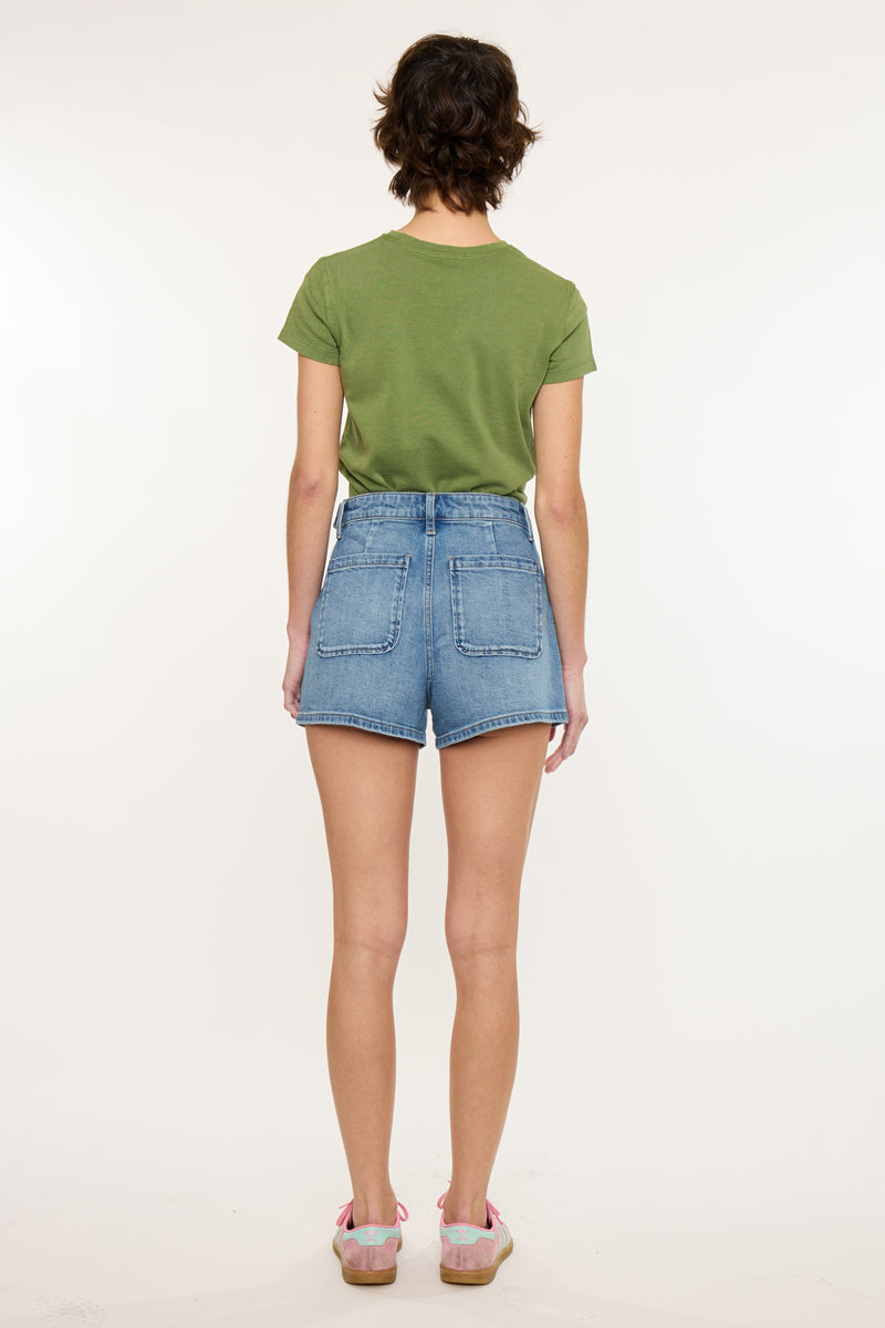 Sharon High Rise Shorts - Official Kancan USA