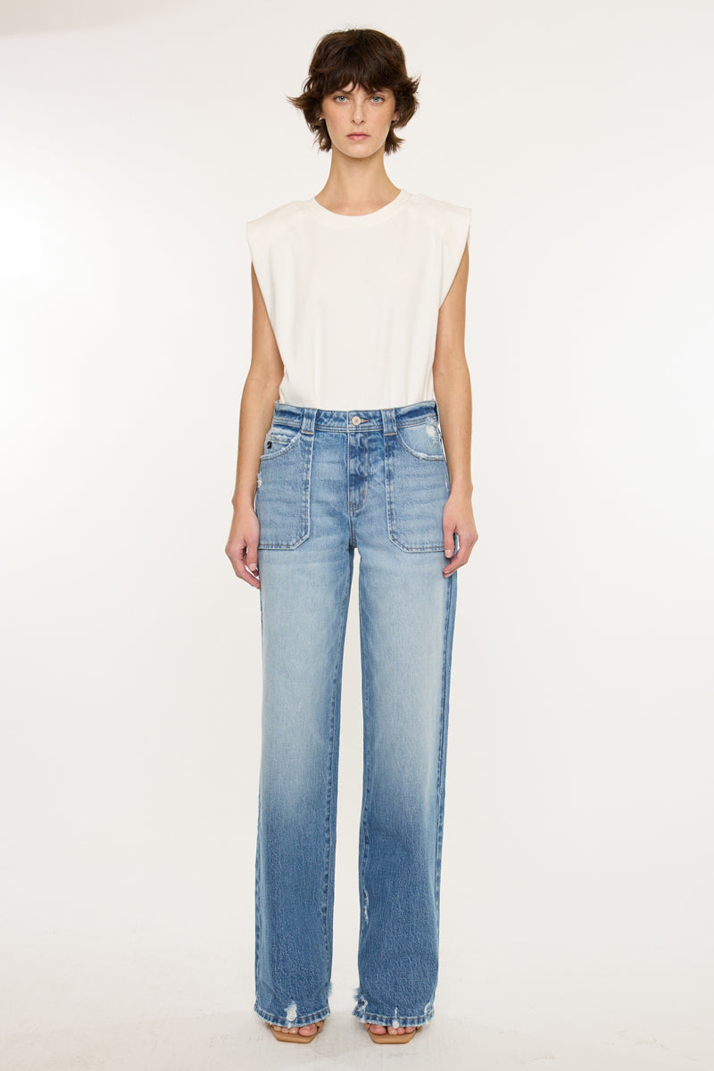 Monie High Rise Wide - Official Kancan USA