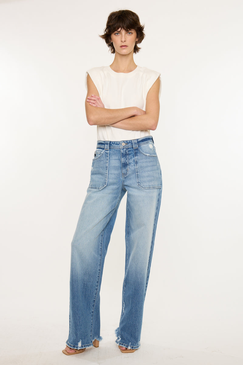 Monie High Rise Wide - Official Kancan USA