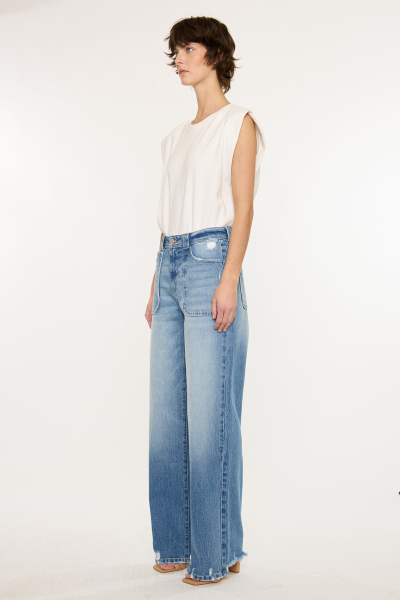 Monie High Rise Wide - Official Kancan USA