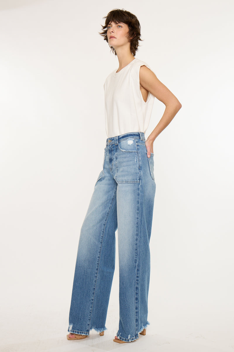 Monie High Rise Wide - Official Kancan USA