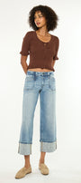 Anley Mid Rise Crop Wide - Official Kancan USA