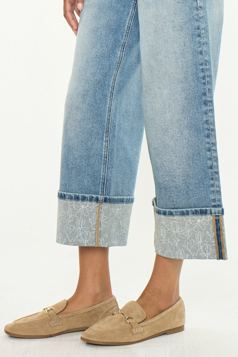 cancan様 Anley Mid Rise Crop Wide – Kancan USA