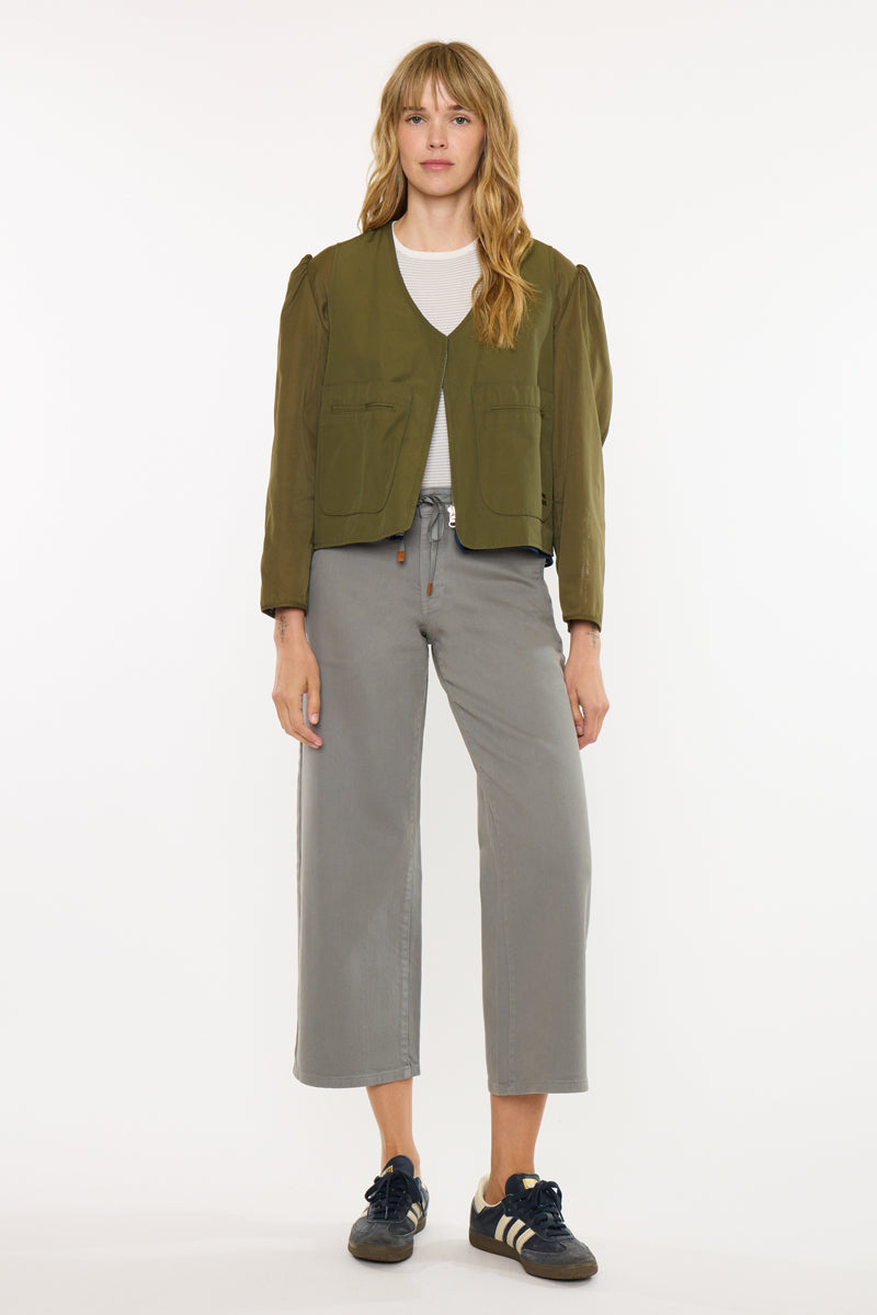 Lana High Rise Crop Wide - Official Kancan USA