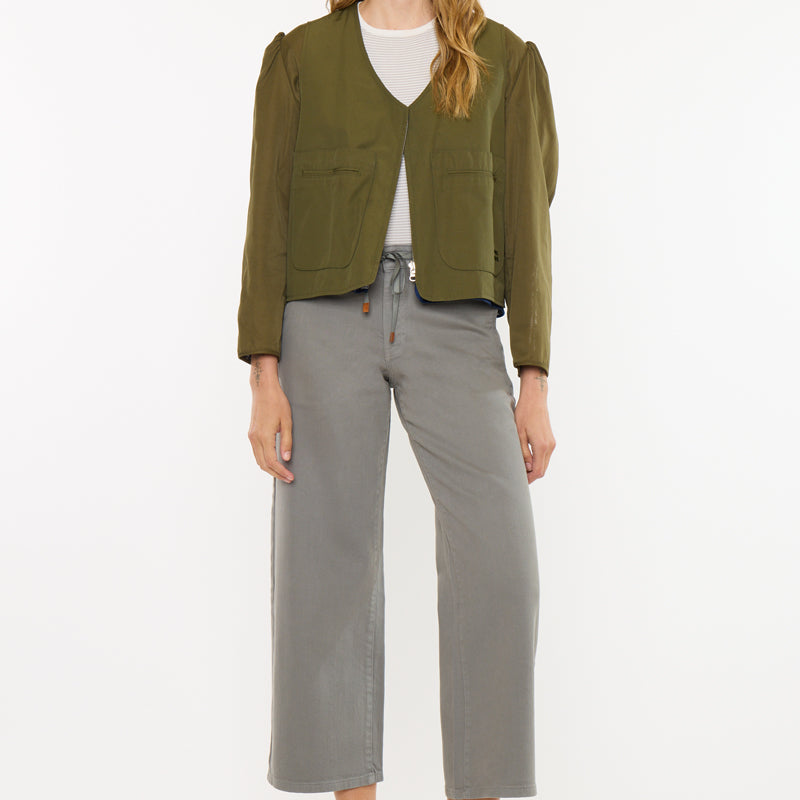 Lana High Rise Crop Wide - Official Kancan USA