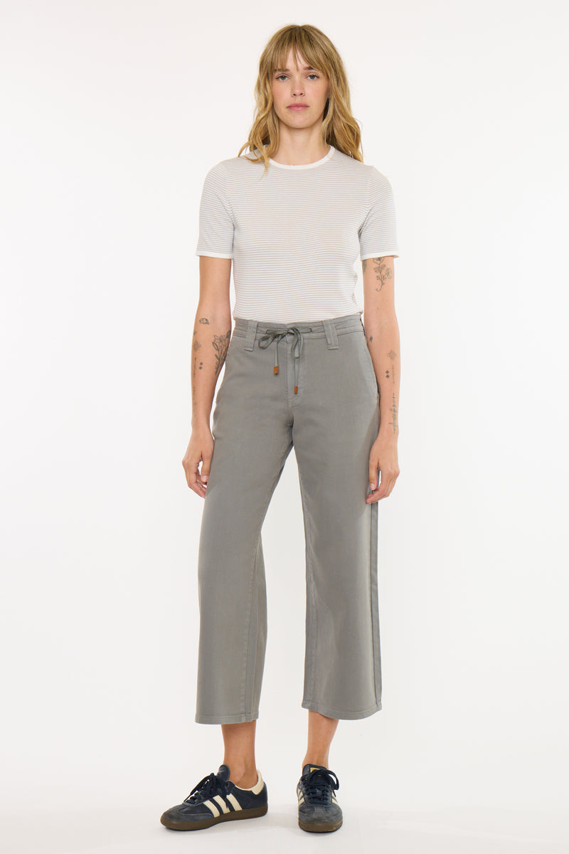 Lana High Rise Crop Wide - Official Kancan USA