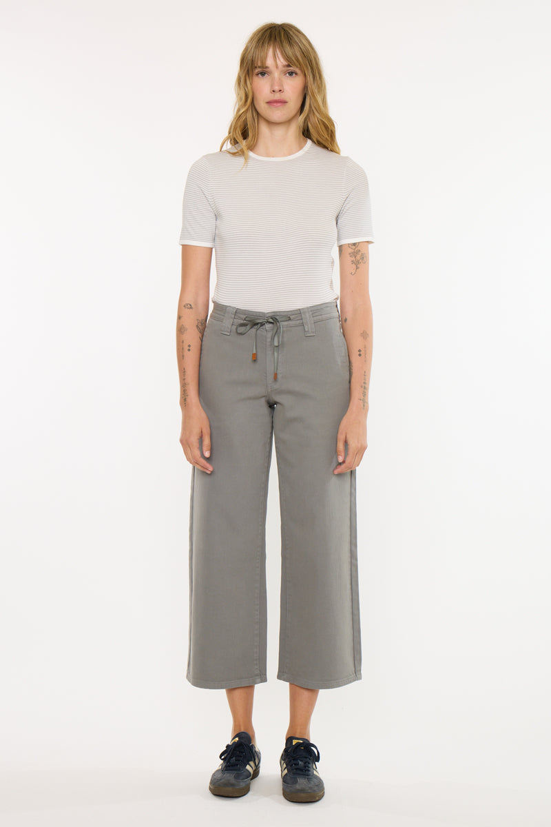 Lana High Rise Crop Wide - Official Kancan USA