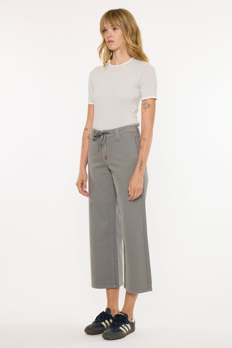 Lana High Rise Crop Wide - Official Kancan USA