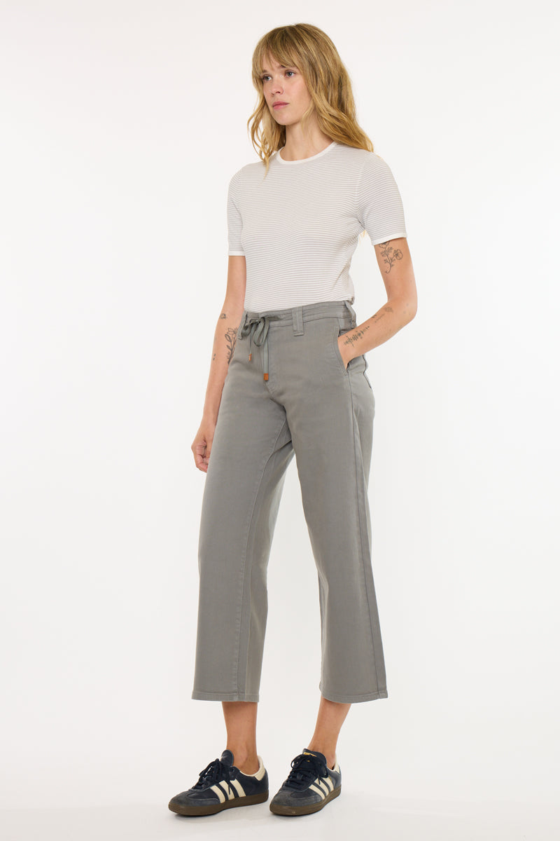 Lana High Rise Crop Wide - Official Kancan USA