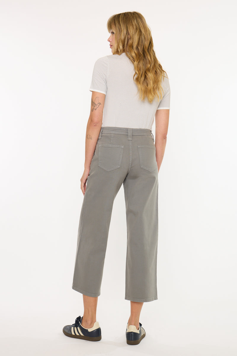 Lana High Rise Crop Wide - Official Kancan USA