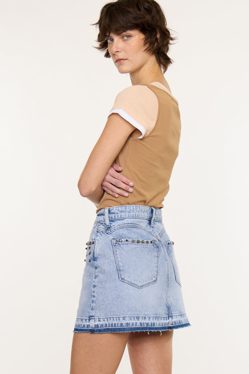 Mildred Mid Rise Western Skirt