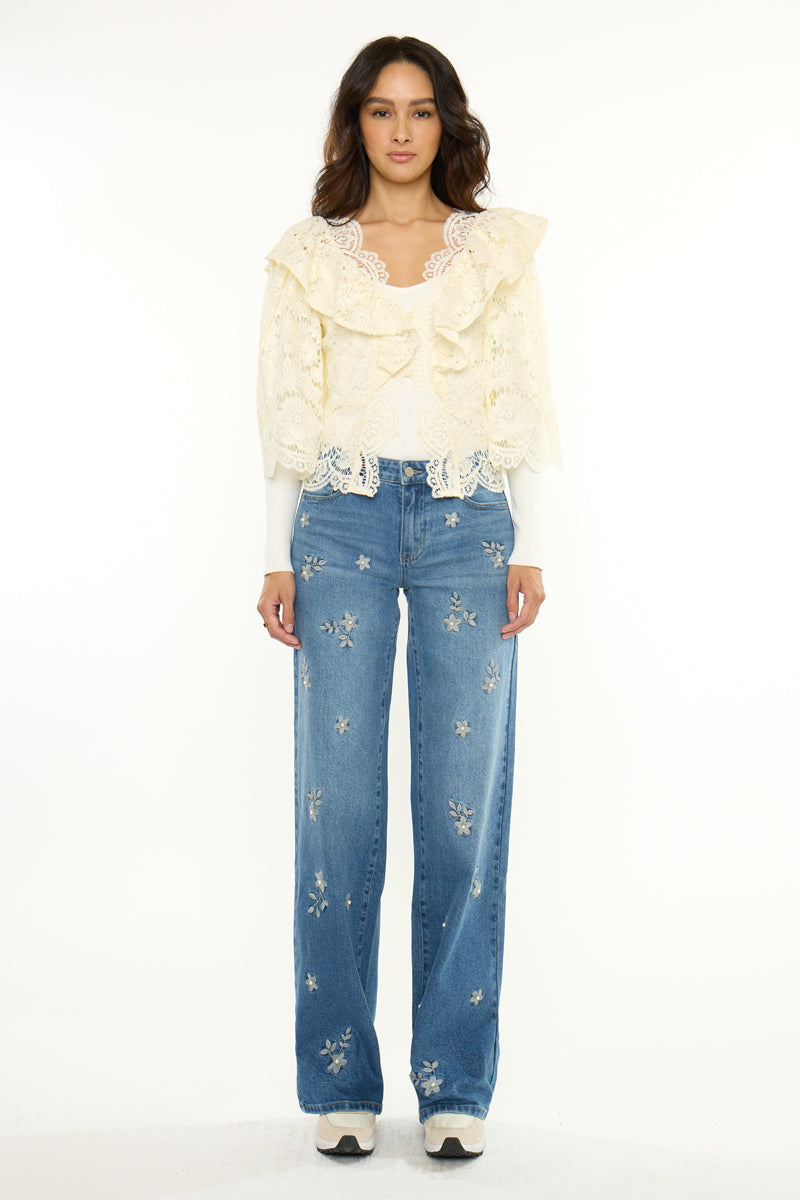 Kimberly Mid Rise Wide