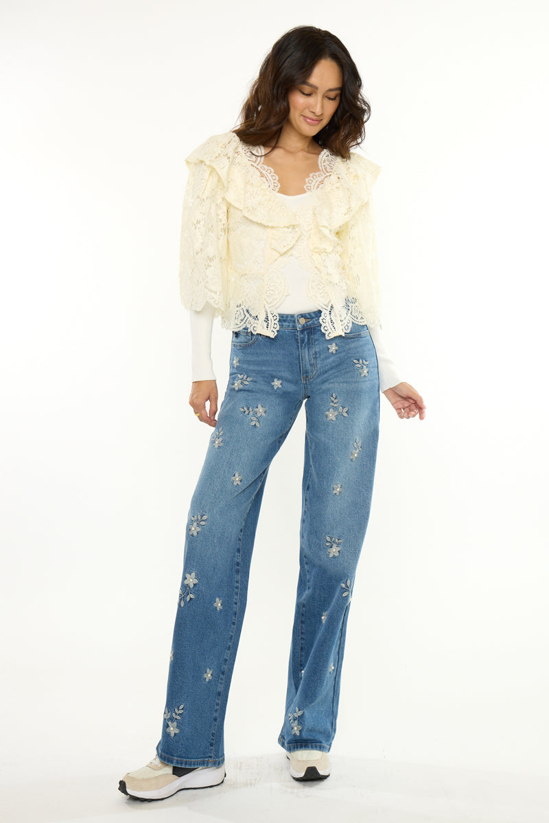Kimberly Mid Rise Wide