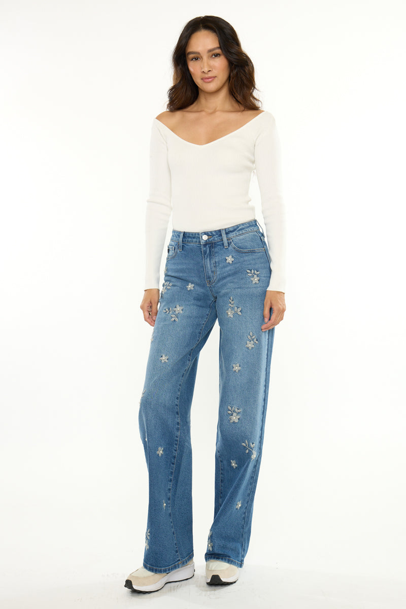 Kimberly Mid Rise Wide