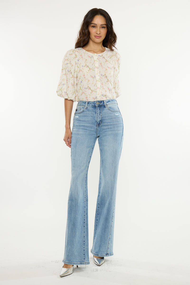 Chas High Rise Wide Flare