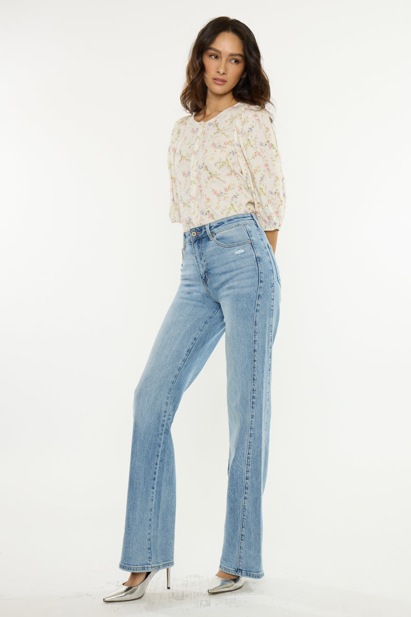 Chas High Rise Wide Flare