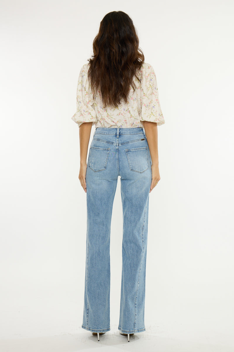 Chas High Rise Wide Flare