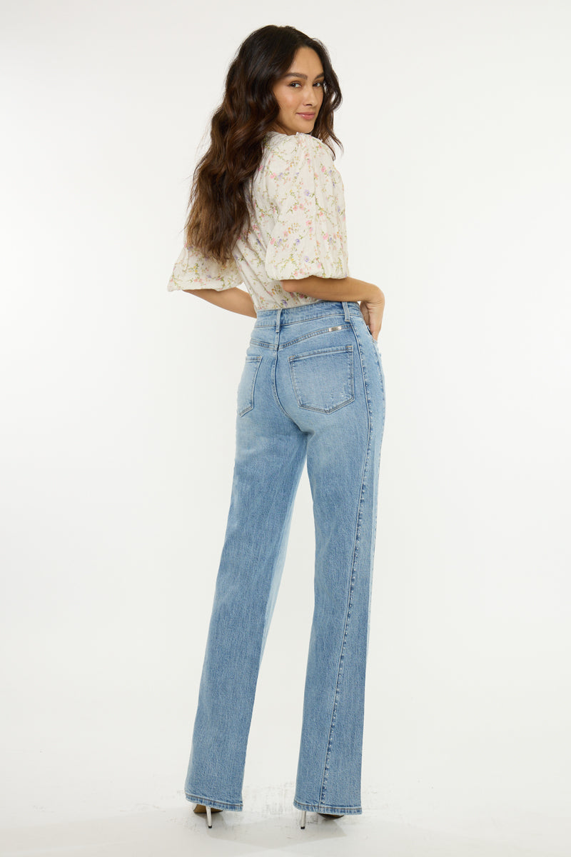 Chas High Rise Wide Flare