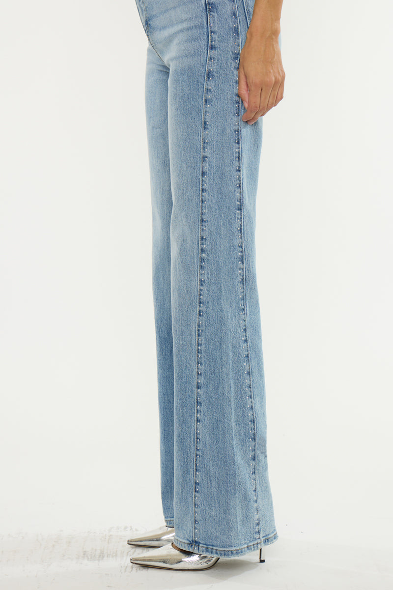Chas High Rise Wide Flare