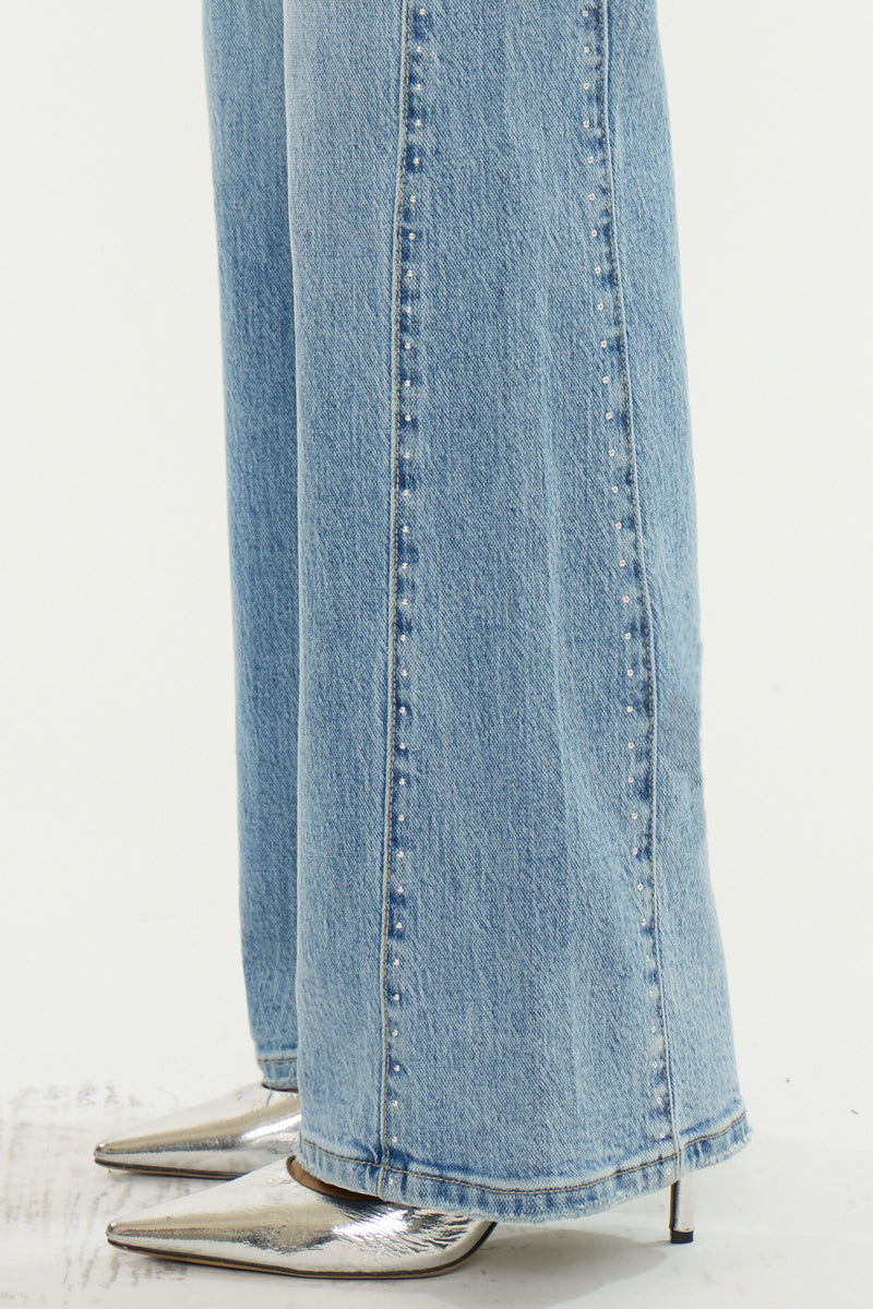 Chas High Rise Wide Flare