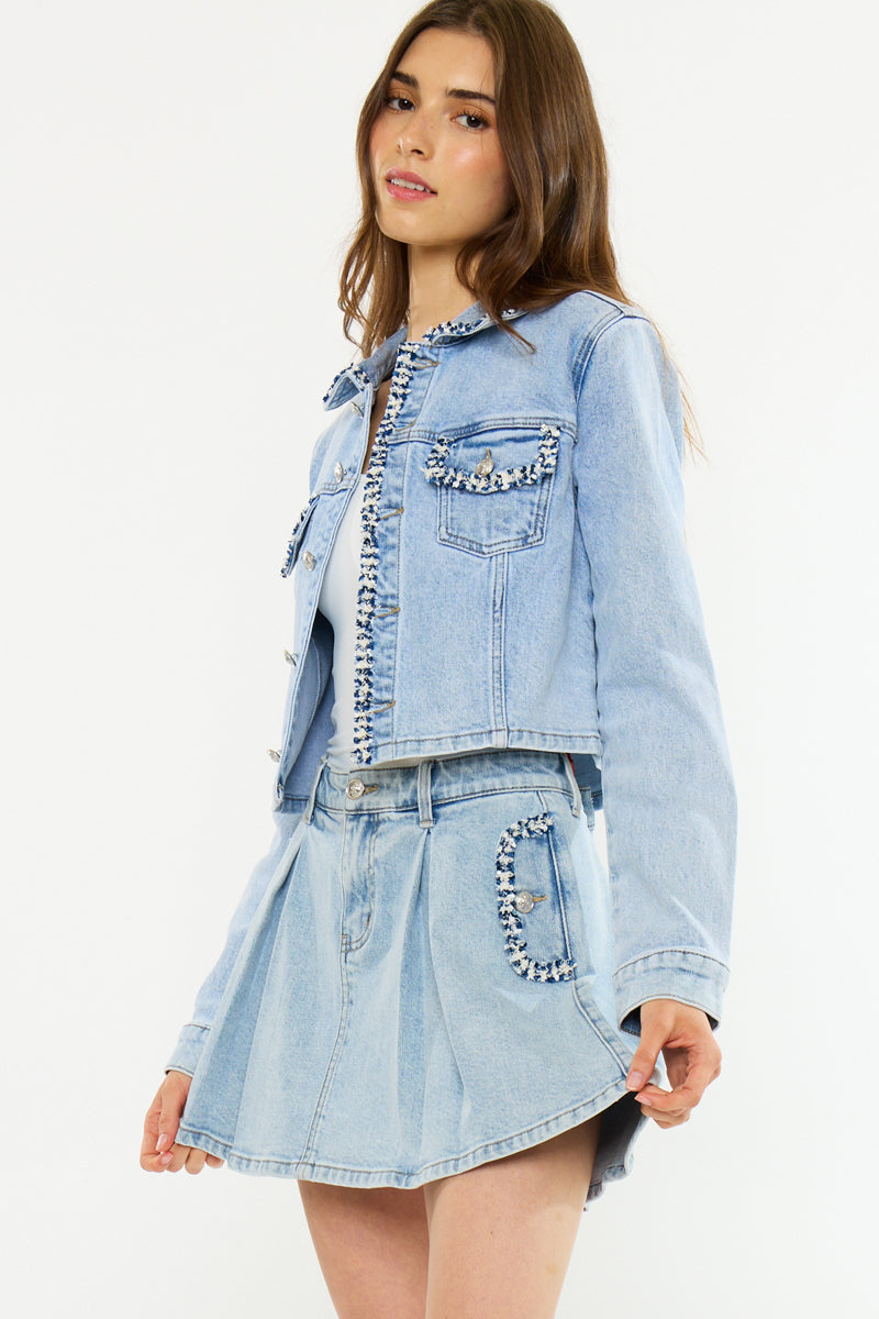 Valerien Mid Rise Mini Skirt