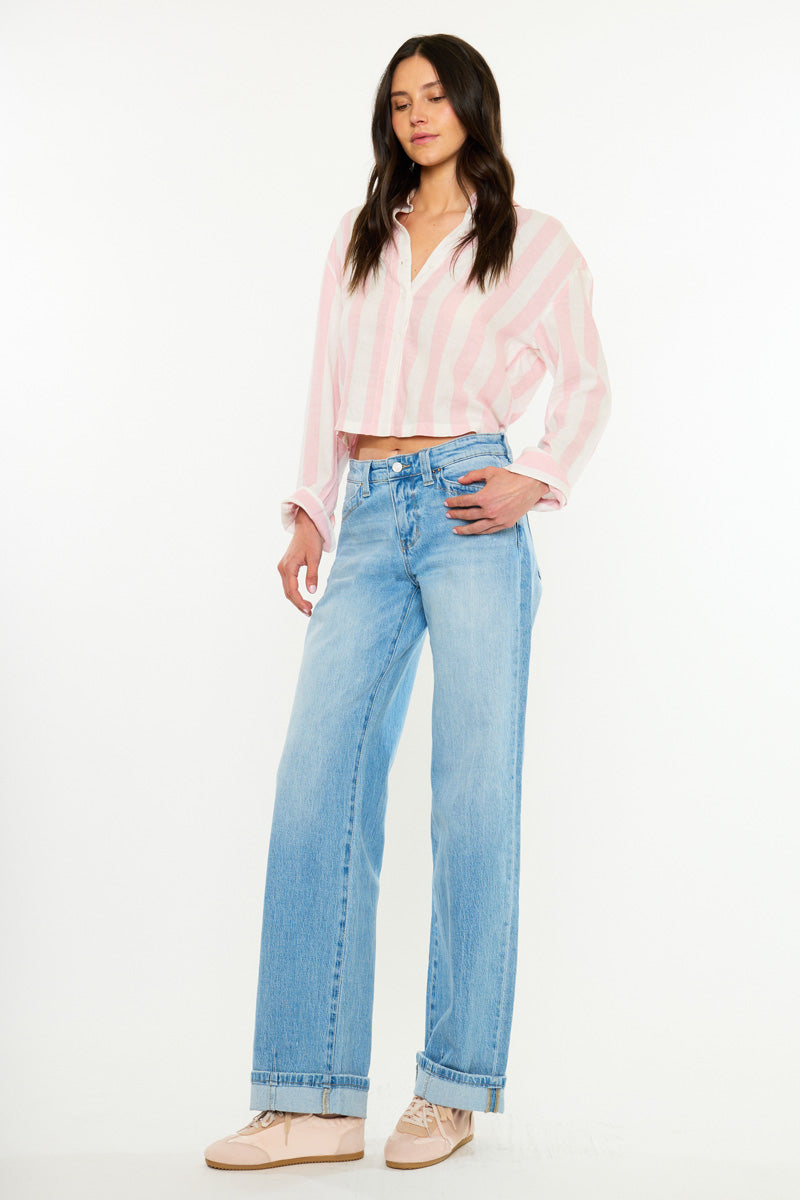 Nina 90's Low Rise Loose Baggy