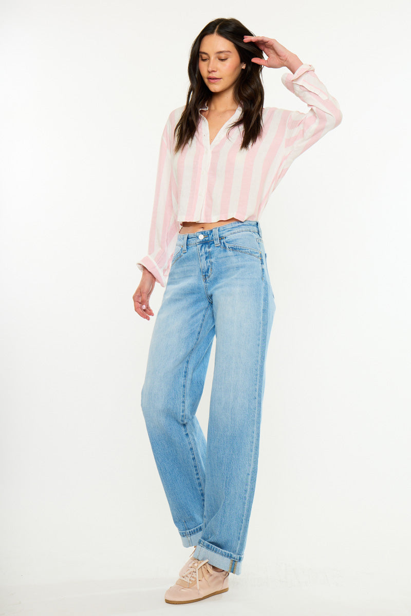 Nina 90's Low Rise Loose Baggy
