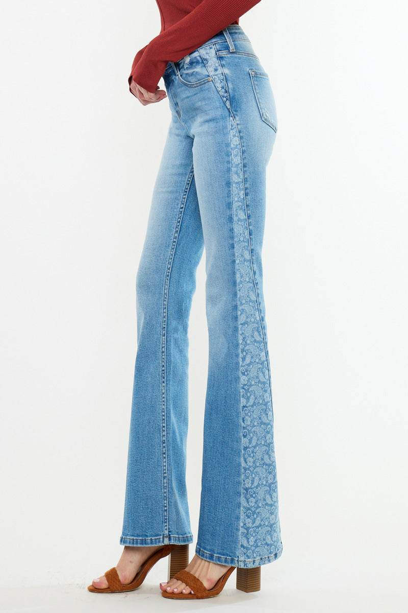 Odalis Mid Rise Flare