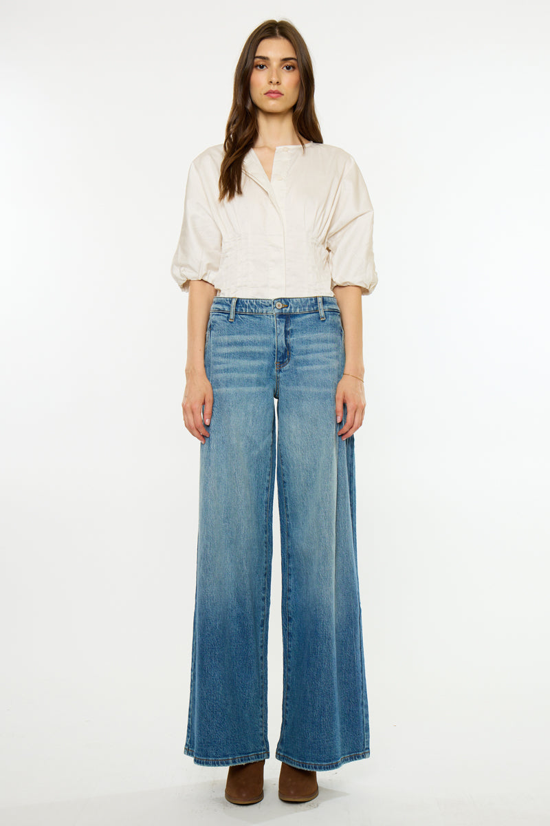 Lumi 90's Low Rise Bell Flare