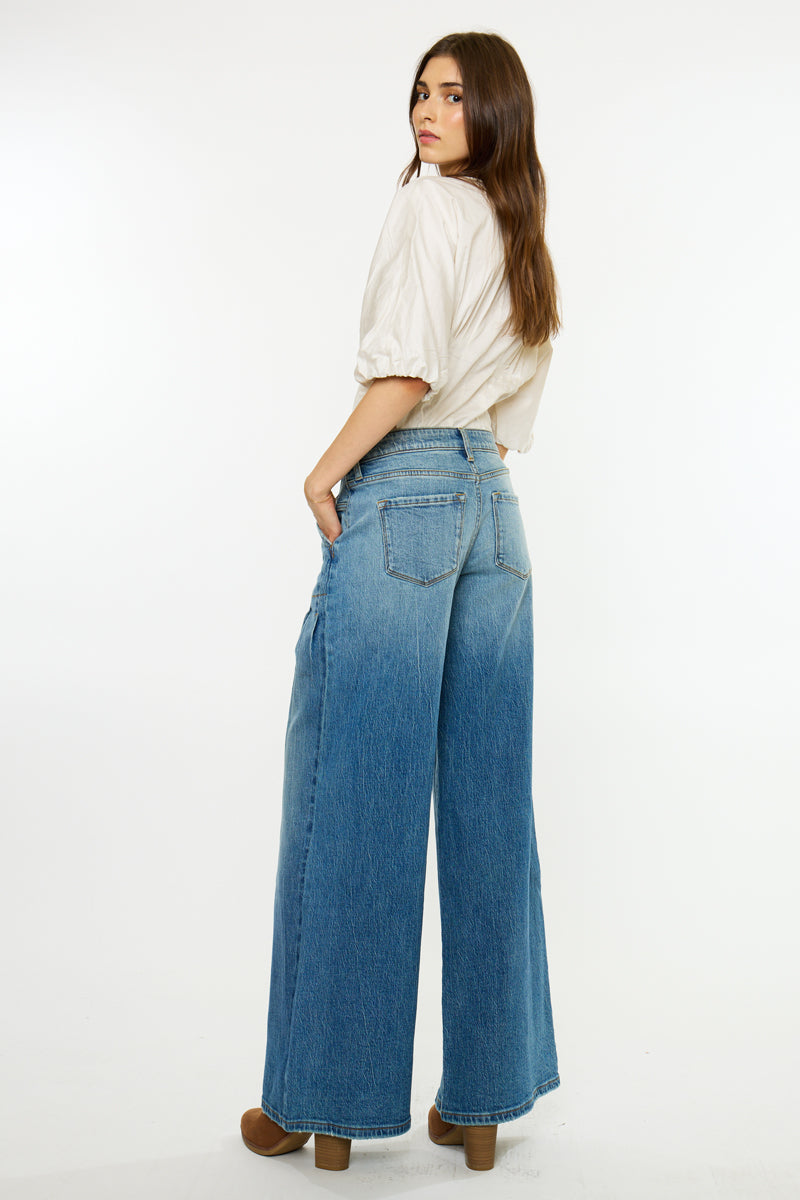 Lumi 90's Low Rise Bell Flare