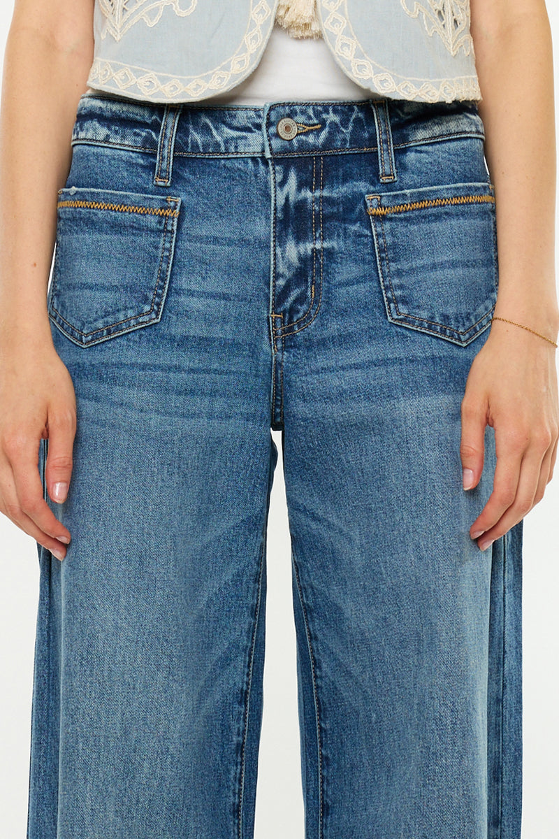 Myla 90's Low Rise Bell Flare