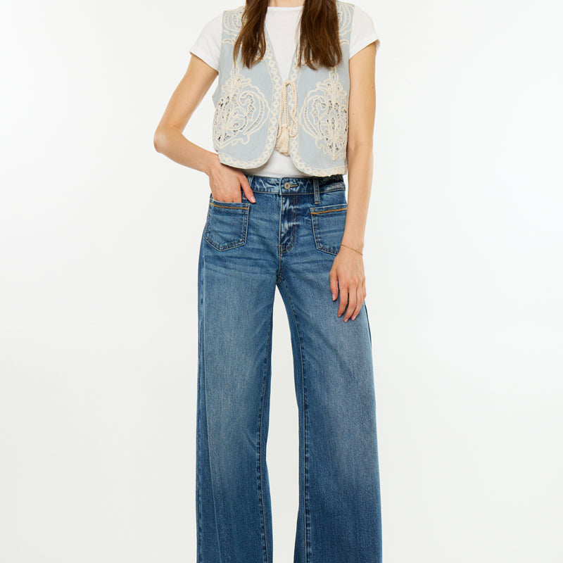 Myla 90's Low Rise Bell Flare