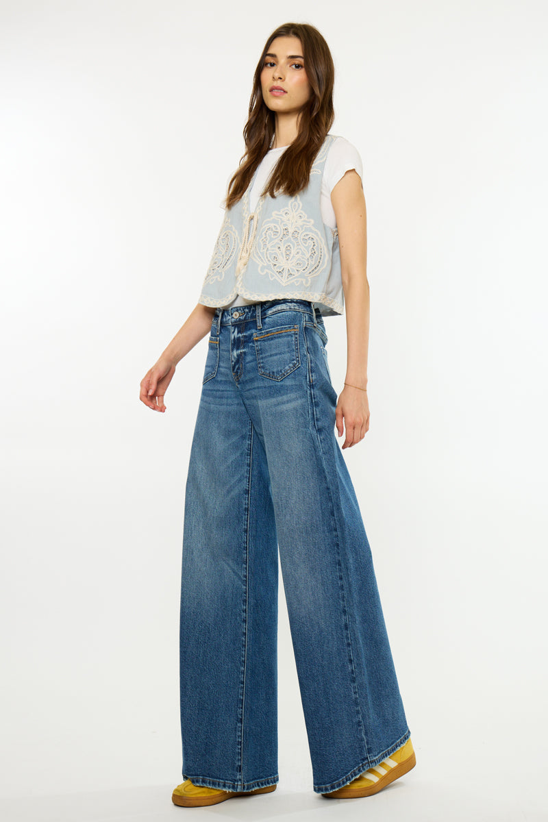 Myla 90's Low Rise Bell Flare