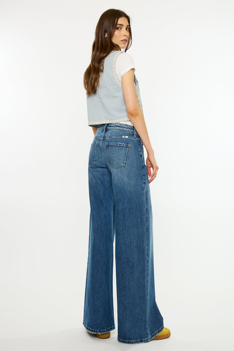 Myla 90's Low Rise Bell Flare
