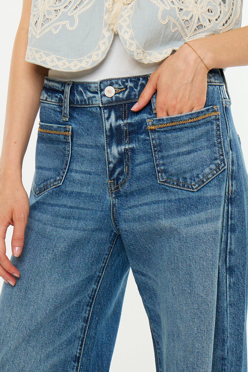 Myla 90's Low Rise Bell Flare