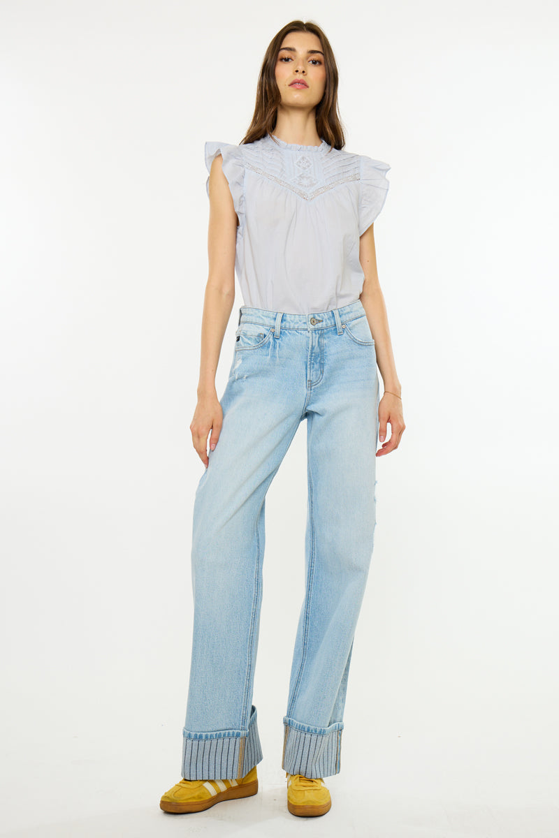Eleanor 90's Low Rise Loose Baggy