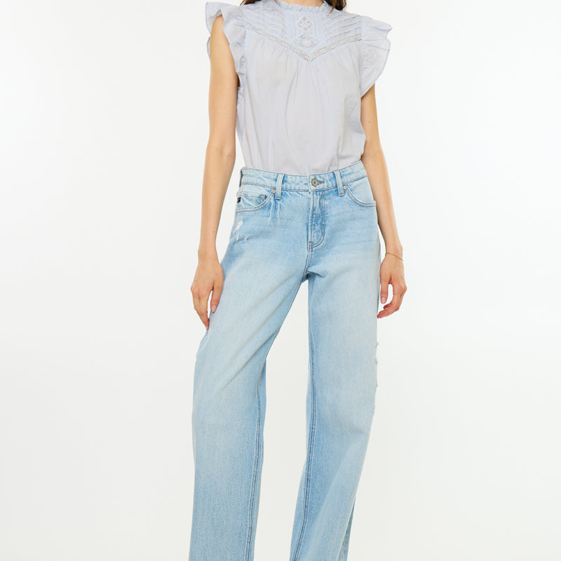 Eleanor 90's Low Rise Loose Baggy