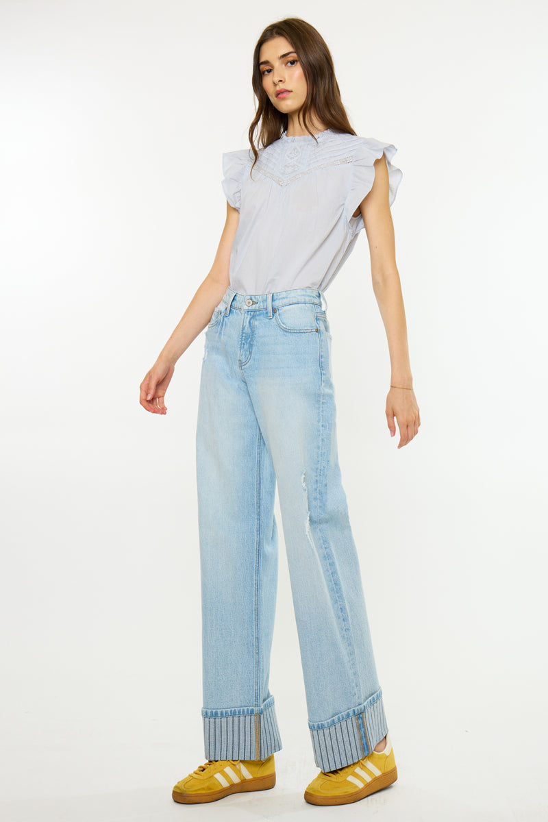 Eleanor 90's Low Rise Loose Baggy