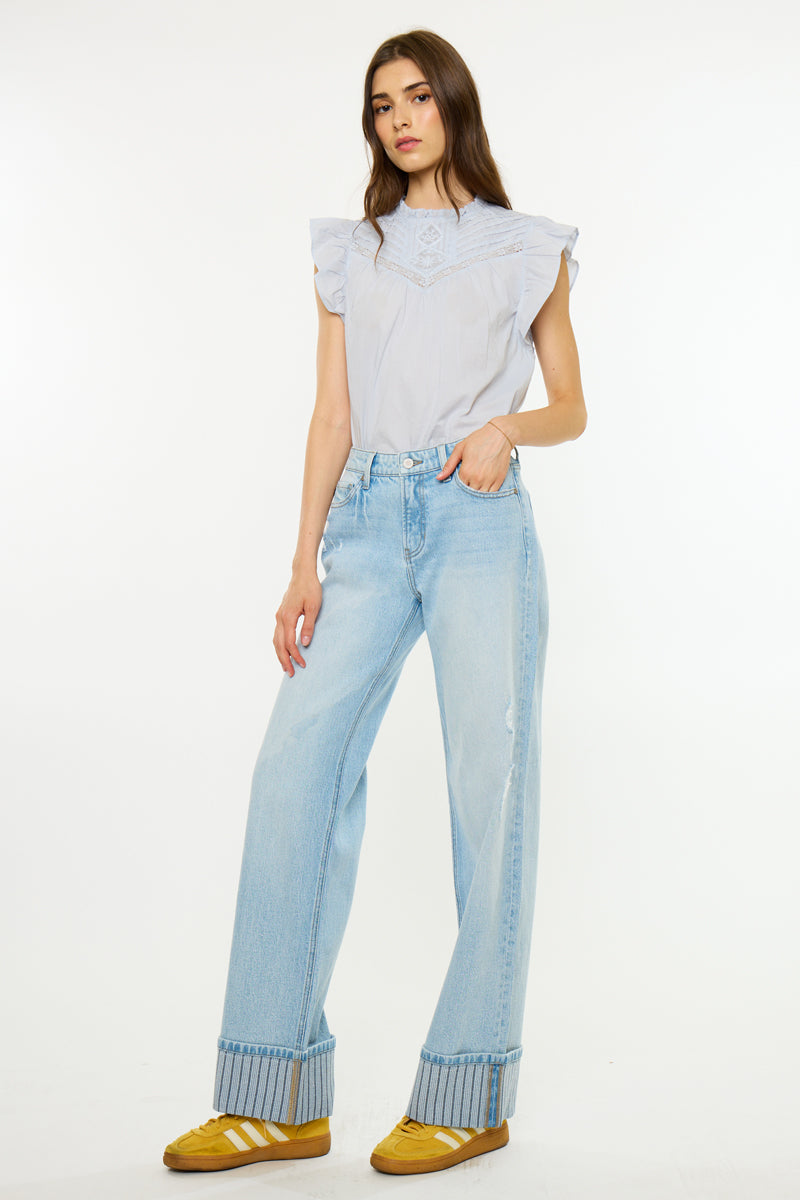 Eleanor 90's Low Rise Loose Baggy