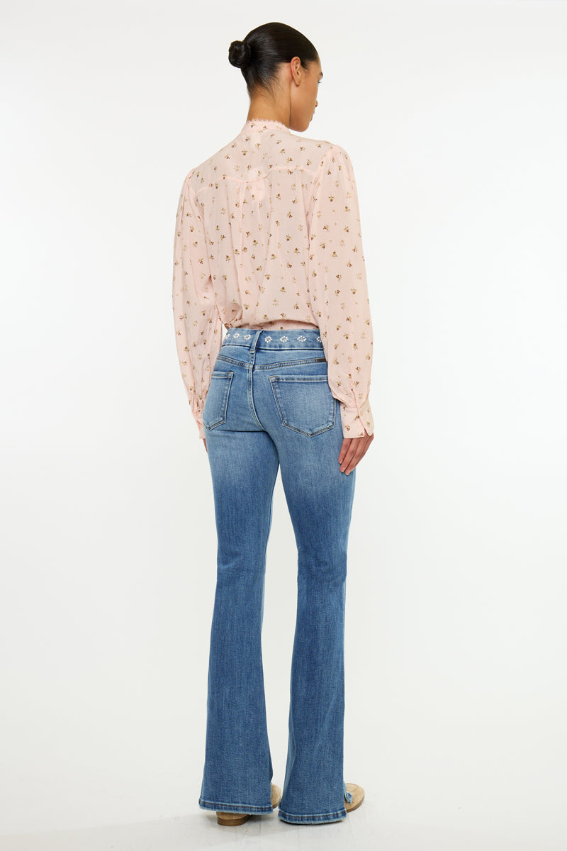 Luxine Mid Rise Flare
