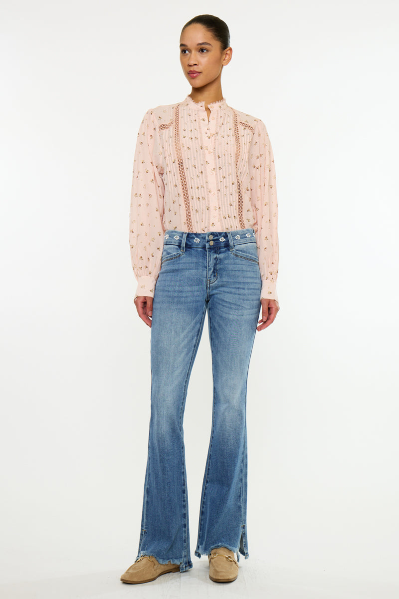 Luxine Mid Rise Flare