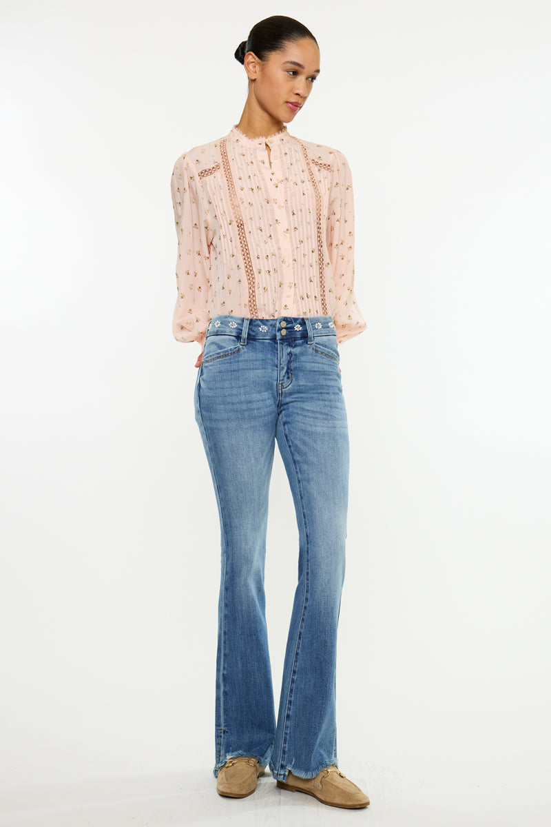 Luxine Mid Rise Flare