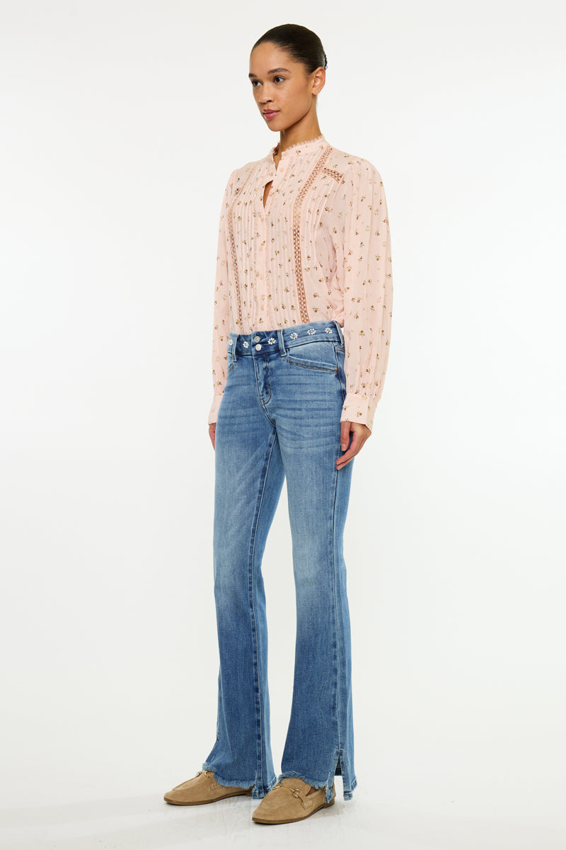 Luxine Mid Rise Flare