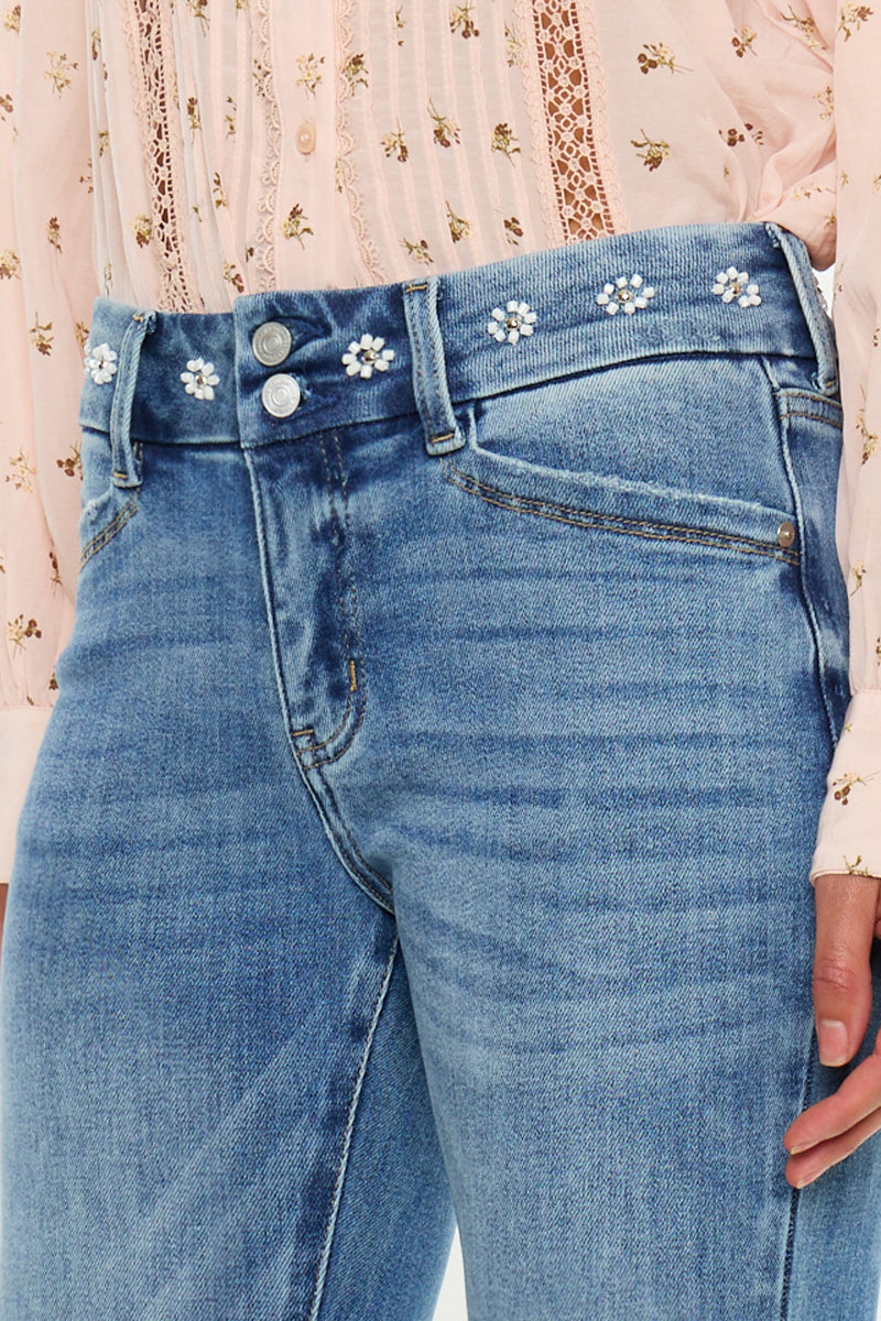 Luxine Mid Rise Flare