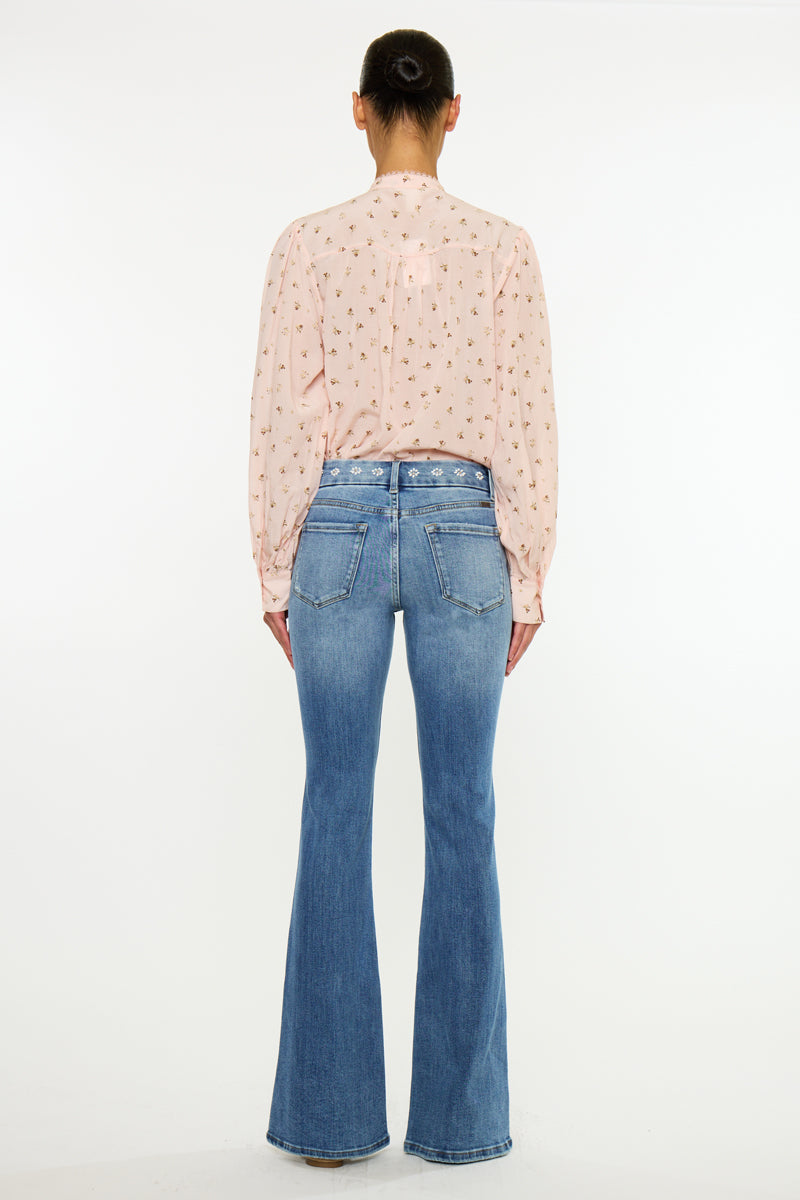 Luxine Mid Rise Flare