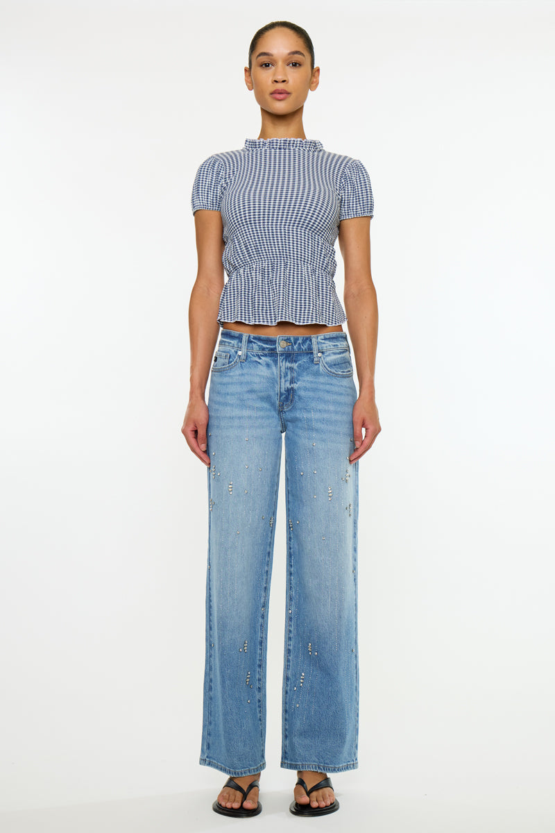 Charlie 90's Low Rise Loose Straight