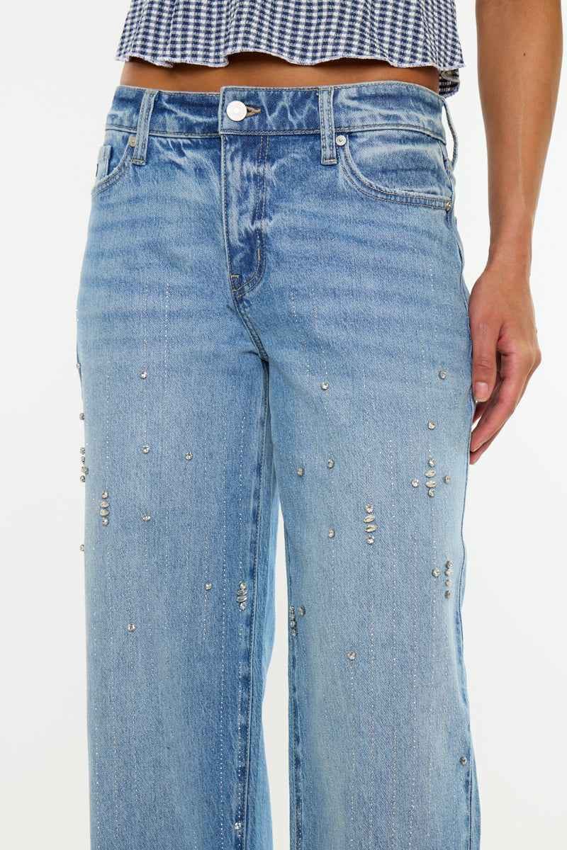 Charlie 90's Low Rise Loose Straight