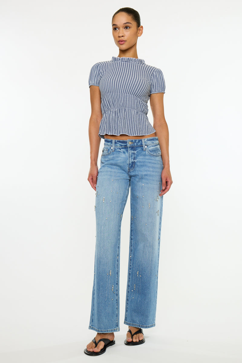 Charlie 90's Low Rise Loose Straight